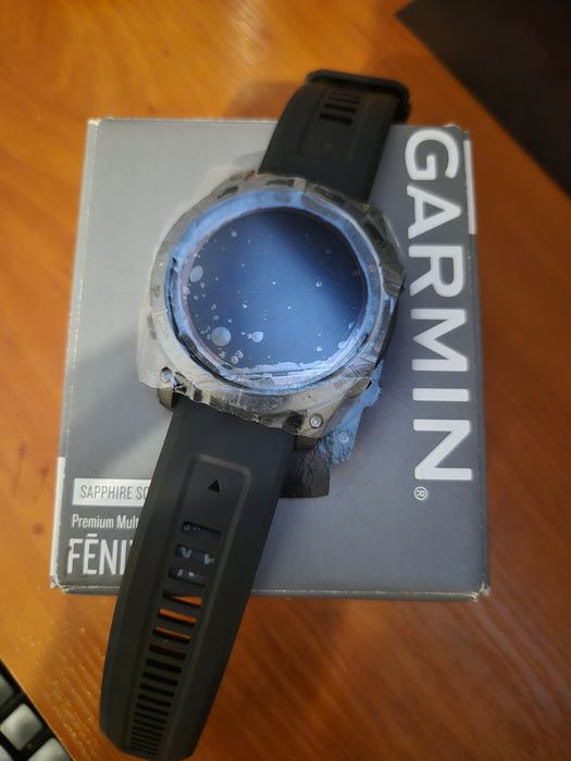 Garmin fenix 7X  Sapphire Solar carbon gray DLC  tytanium. mapy topo