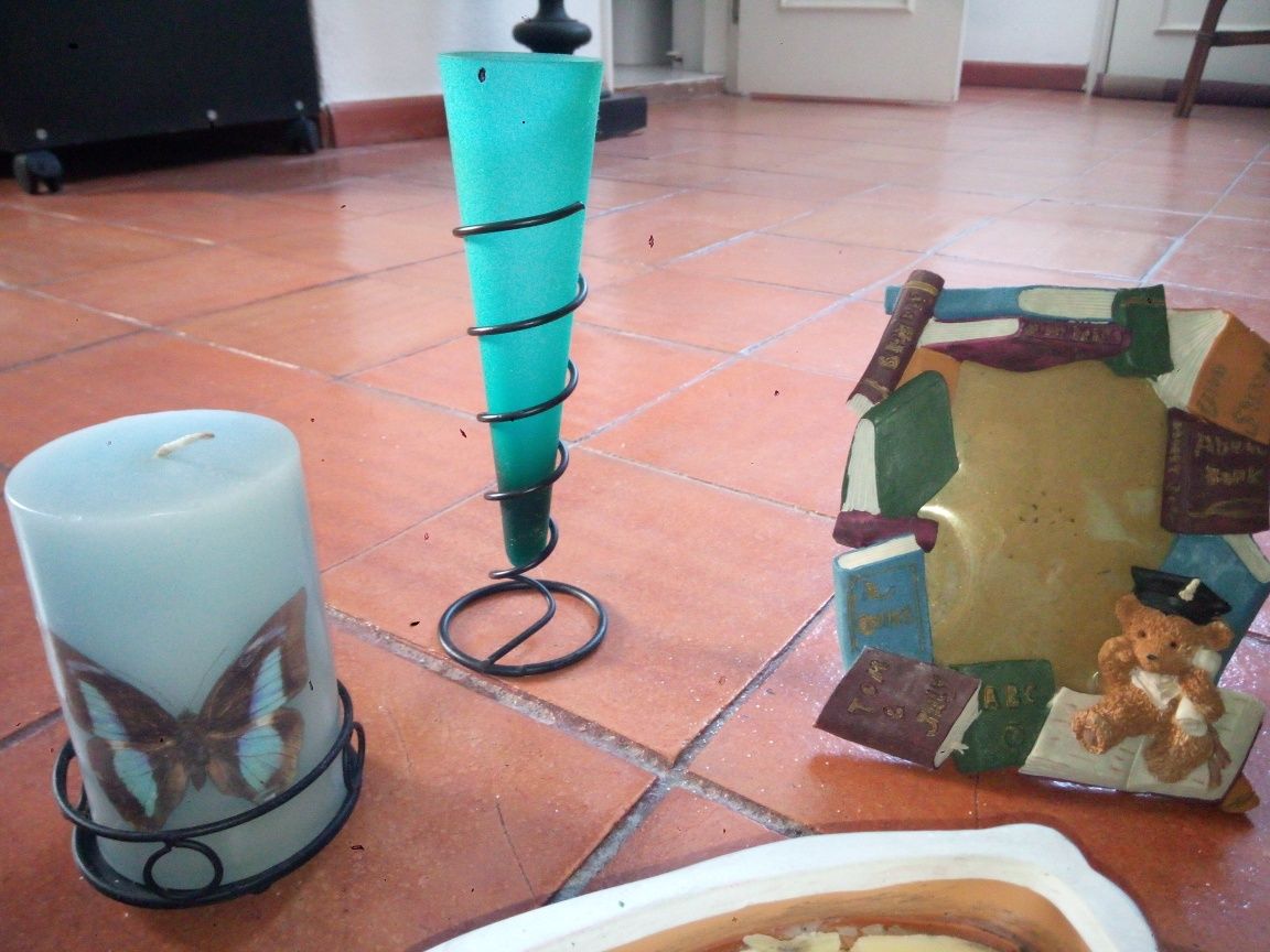 Artigos decorativos - velas