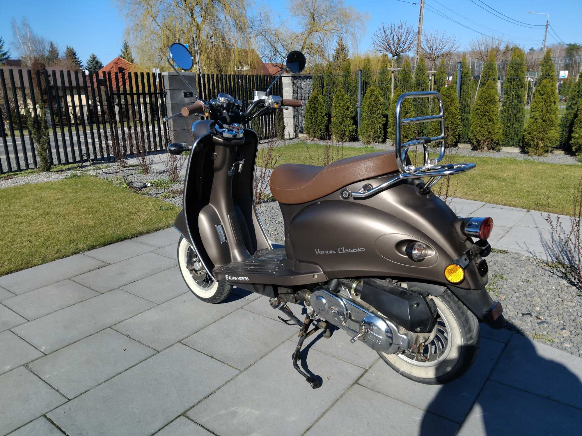Alpha Motors, Venus  Classic 50 , 4T,  2020 rok,BEZ PRAWA REJESTRACJI.