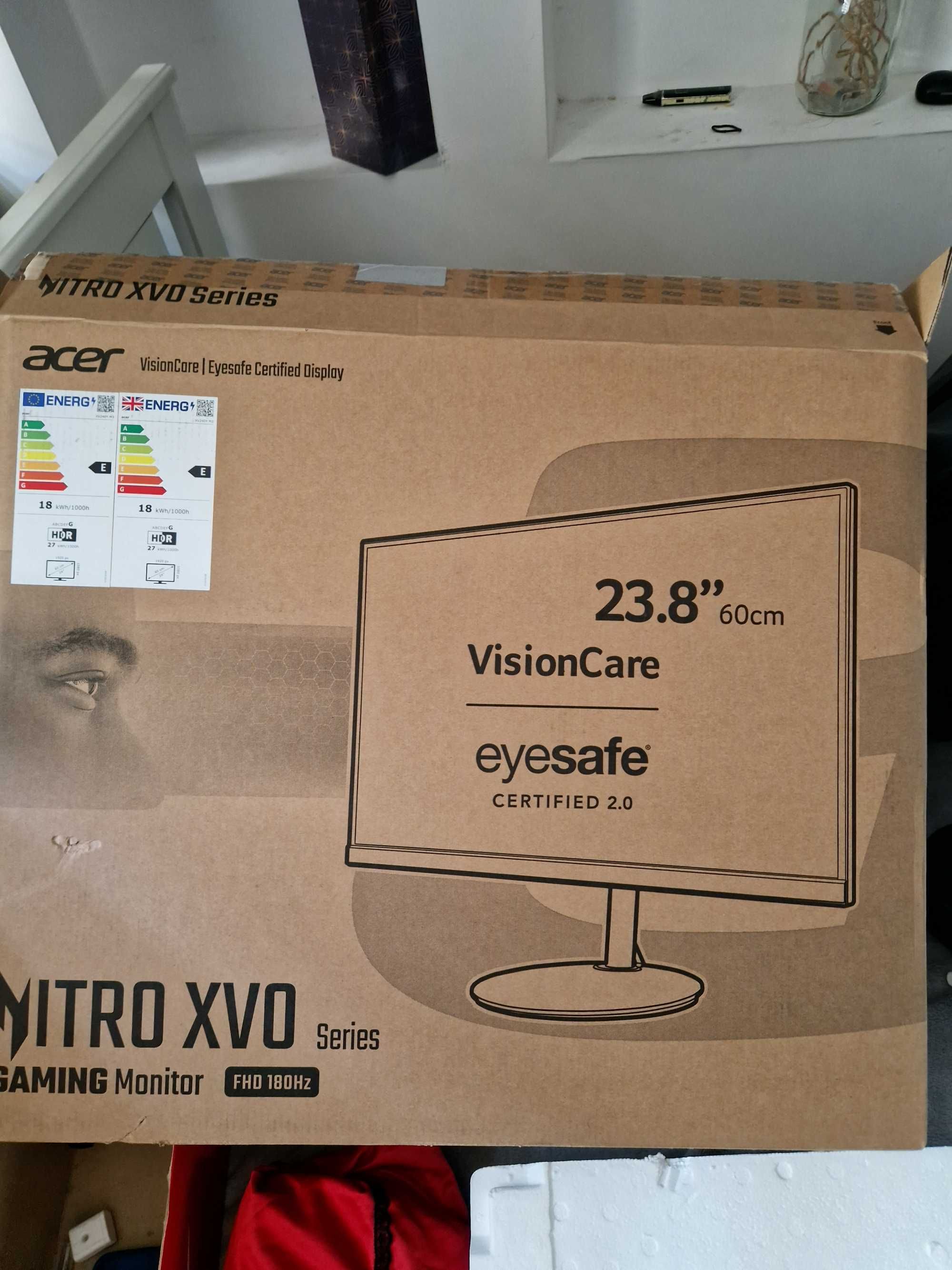 Monitor 180 hz Acer Nitro XV0 Series 23.8" (USZKODZONA MATRYCA)