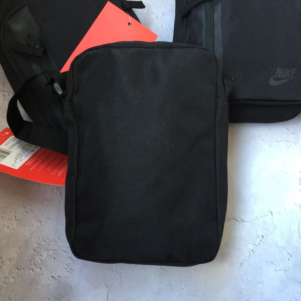 Сумка сумочка месенджер Nike Tech Fleece tech pack найк теч флис