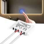 Сенсорный выключатель 220v 12v кнопка с подсветкой
