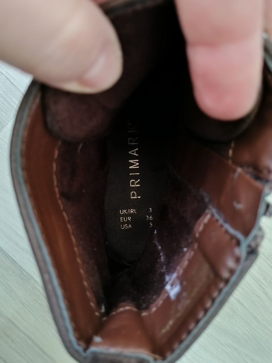 Przepiękne botki Primark 36