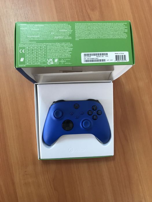 Геймпад джойстик XBOX Series X S Shock Blue Оригинал One S X