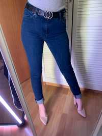 Spodnie damskie jeansowe crocker jeans 27/34 granatowe