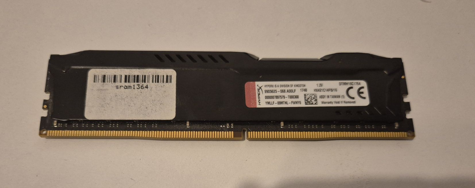 Pamięć RAM HyperX Fury 2133MHz 16GB