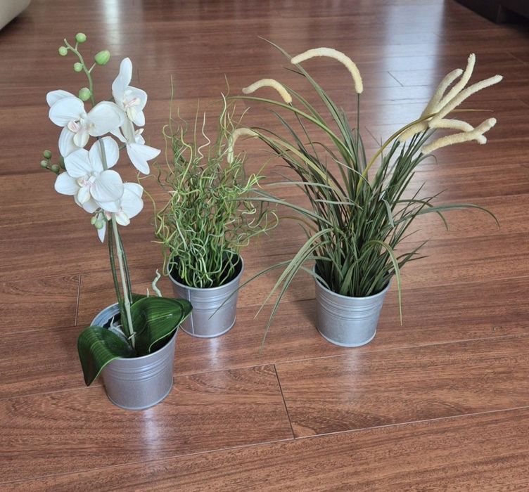 sztuczny kwiat kwiaty ozdobne trawa roślina Ikea doniczki