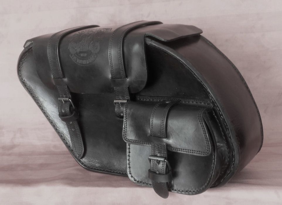 Alforge/Mala artesanal de qualidade superior em couro vintage
