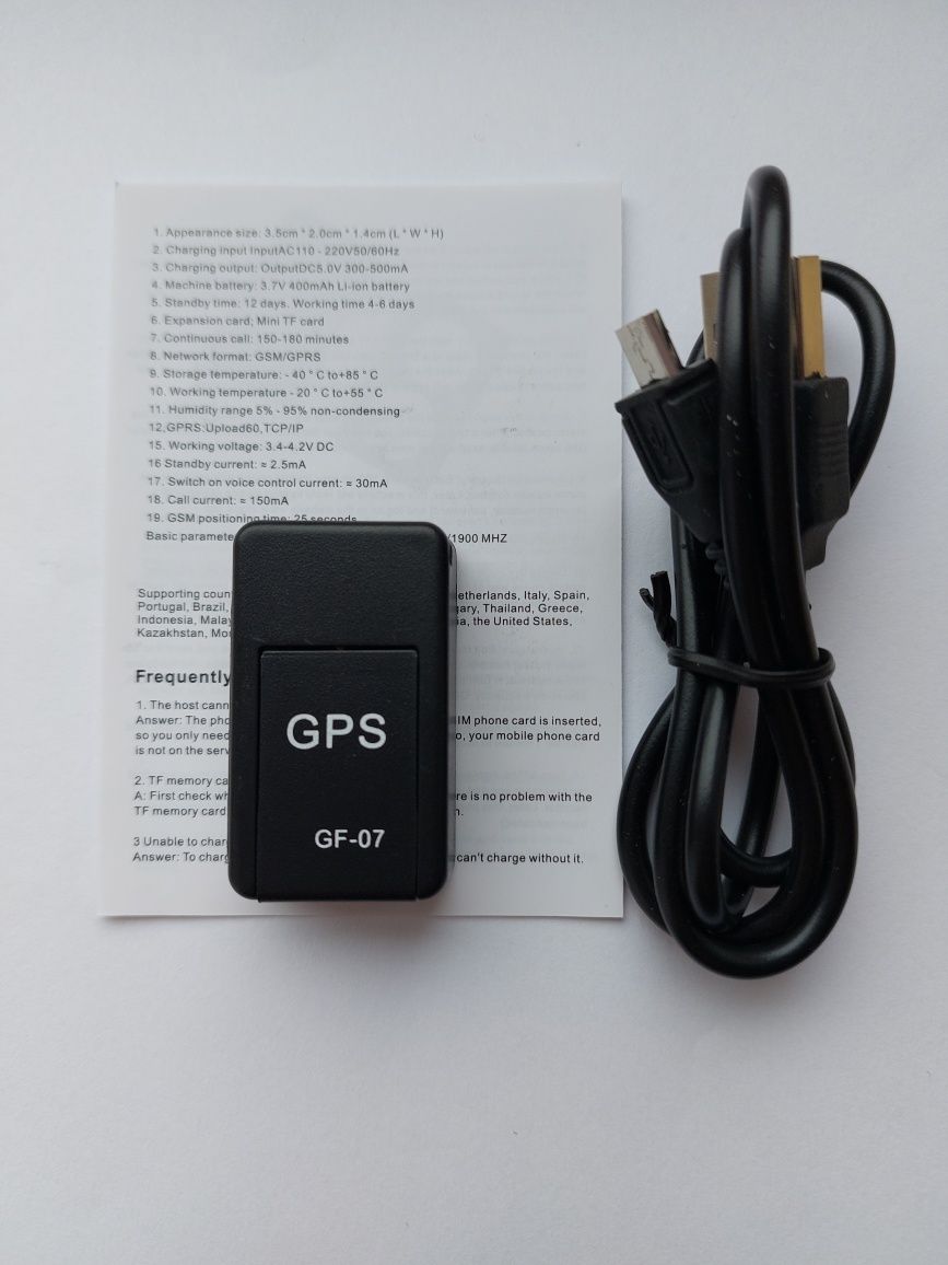 Міні GSM трекер GF-07