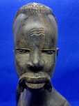 Busto em arte popular Africana Angola