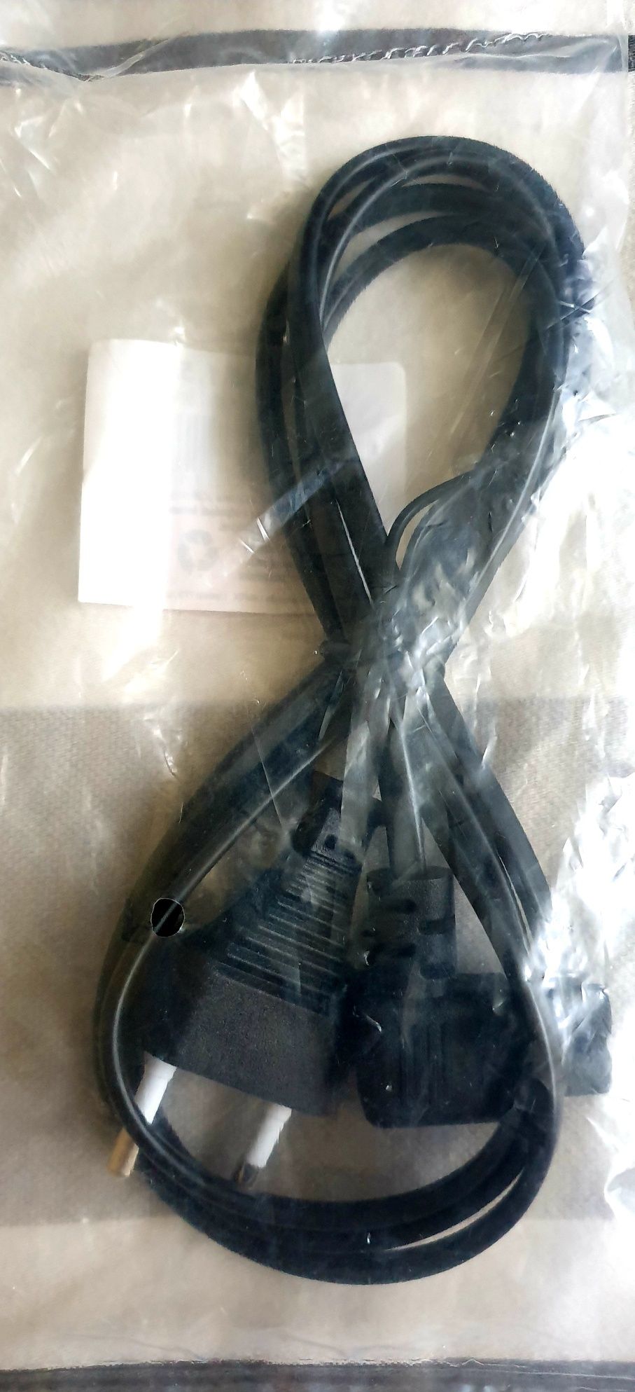 Kabel zasilający kątowy