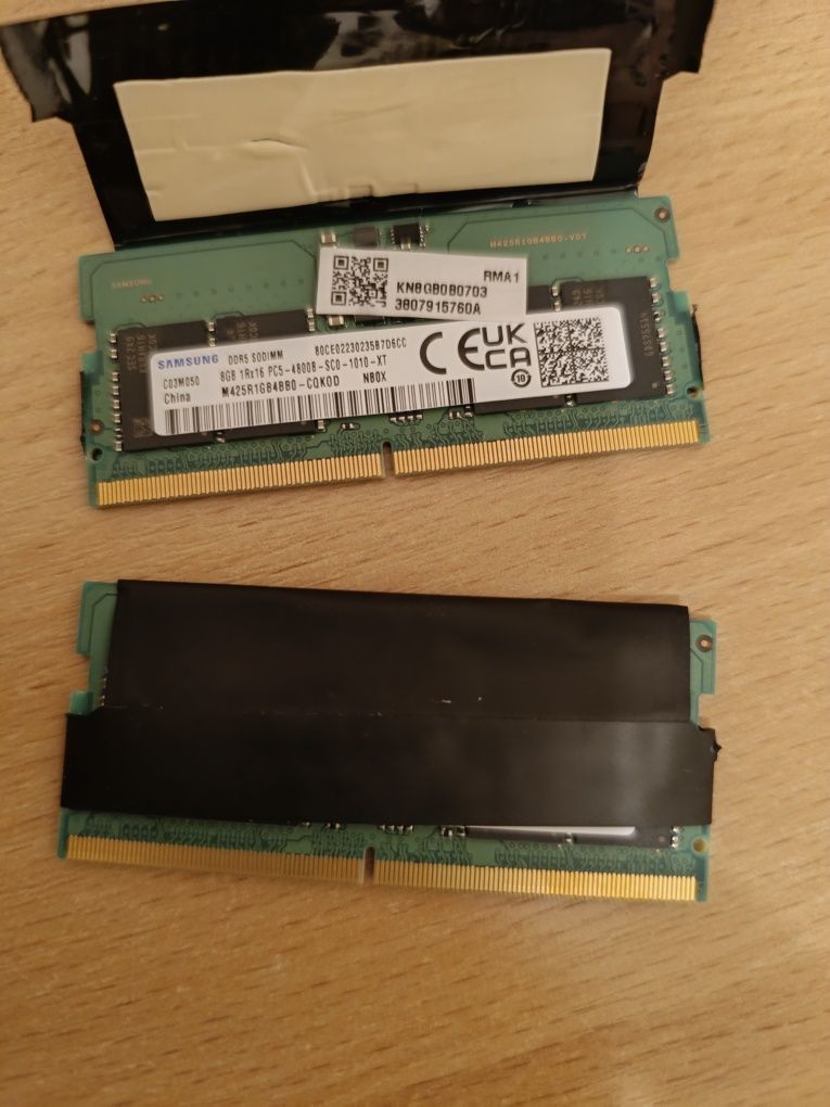 Оперативна пам'ять ноутбучна DDR5 2x8Gb Samsung (ціна за пару)