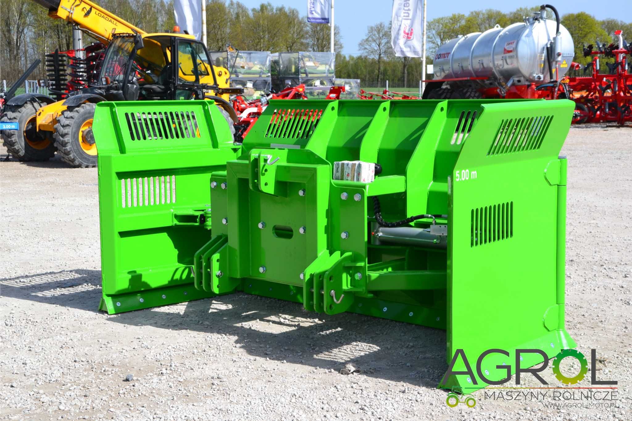 Spych do kukurydzy hydrauliczny Inter-Tech 1,4m kiszonki trawy