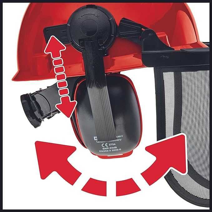 Einhell kask bezpieczeństwa dla pracowników leśnych BG-SH 2
