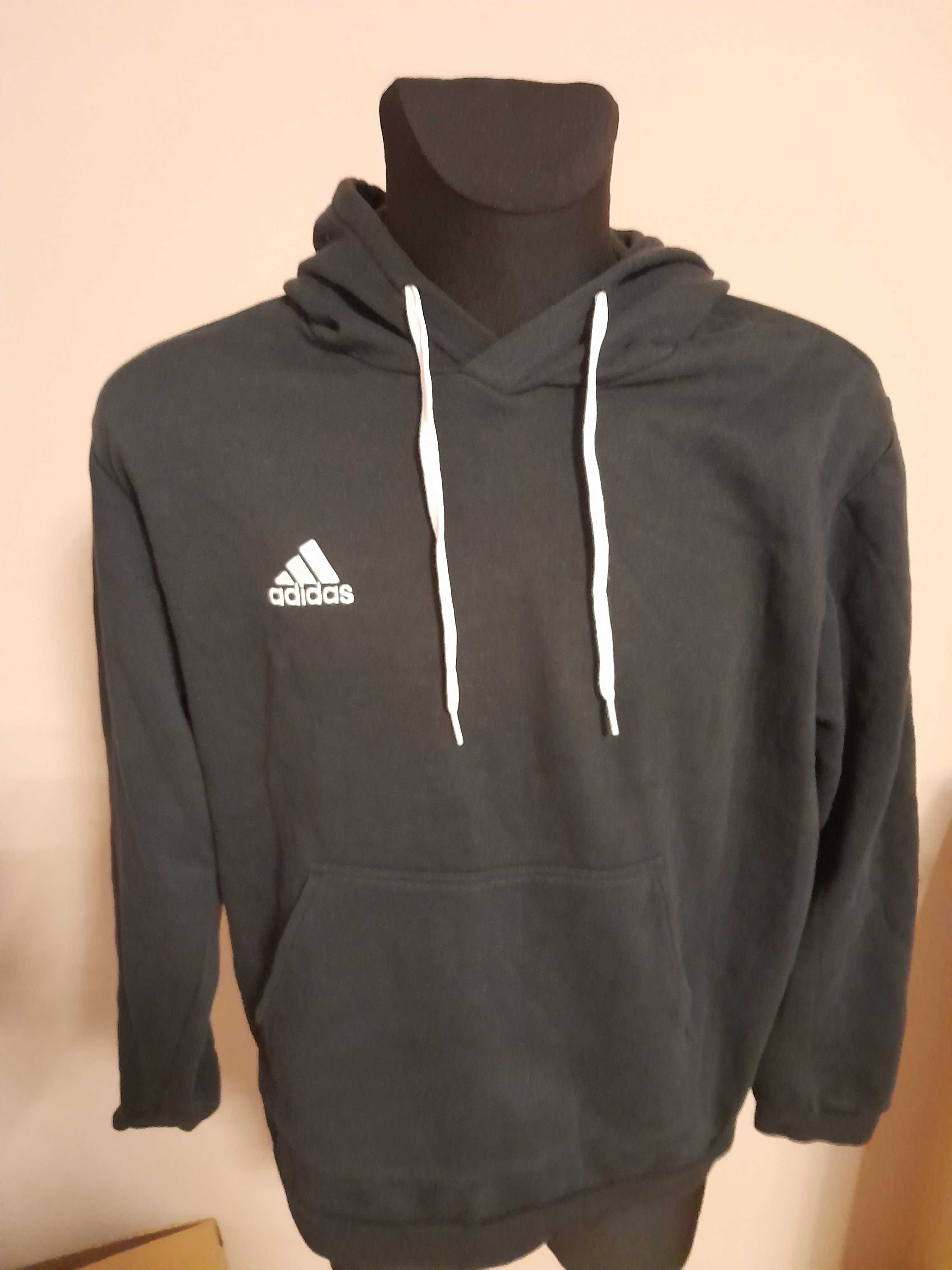 Bluza z kapturem Adidas L super stan