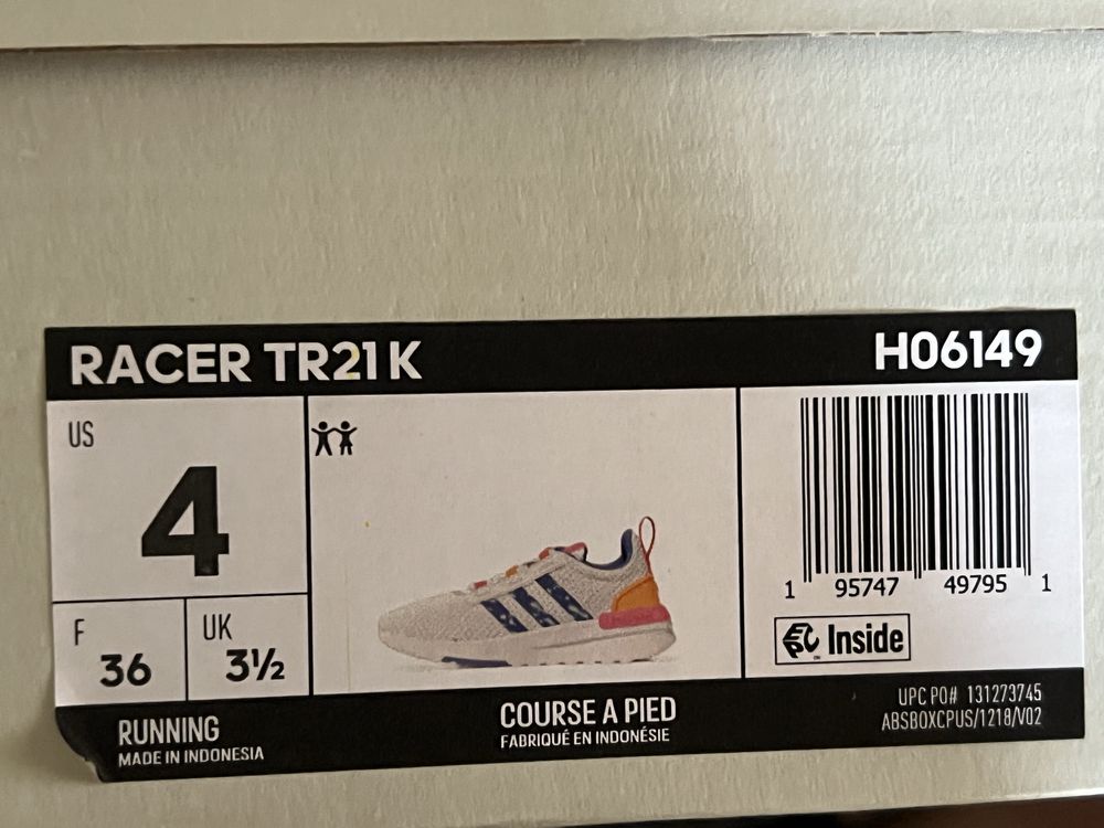 Kids Racer Tr21 Running 24.5 см 37р