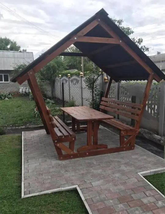 Продаємо та Виготовляємо бесідки, альтанки, мангальні зони, перголи