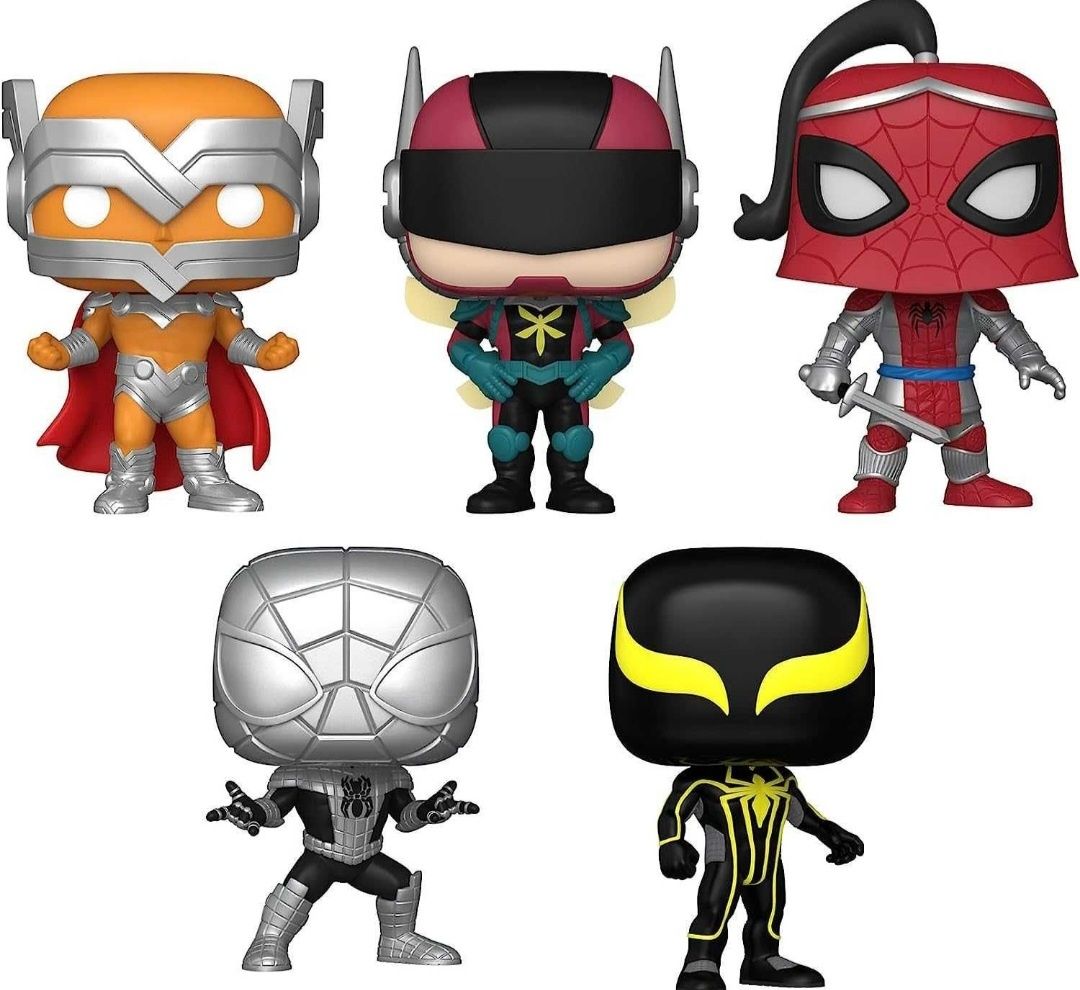 Ексклюзивний набір Funko Pop MARVEL Spider-Man Beyond Amazing 5 Pack