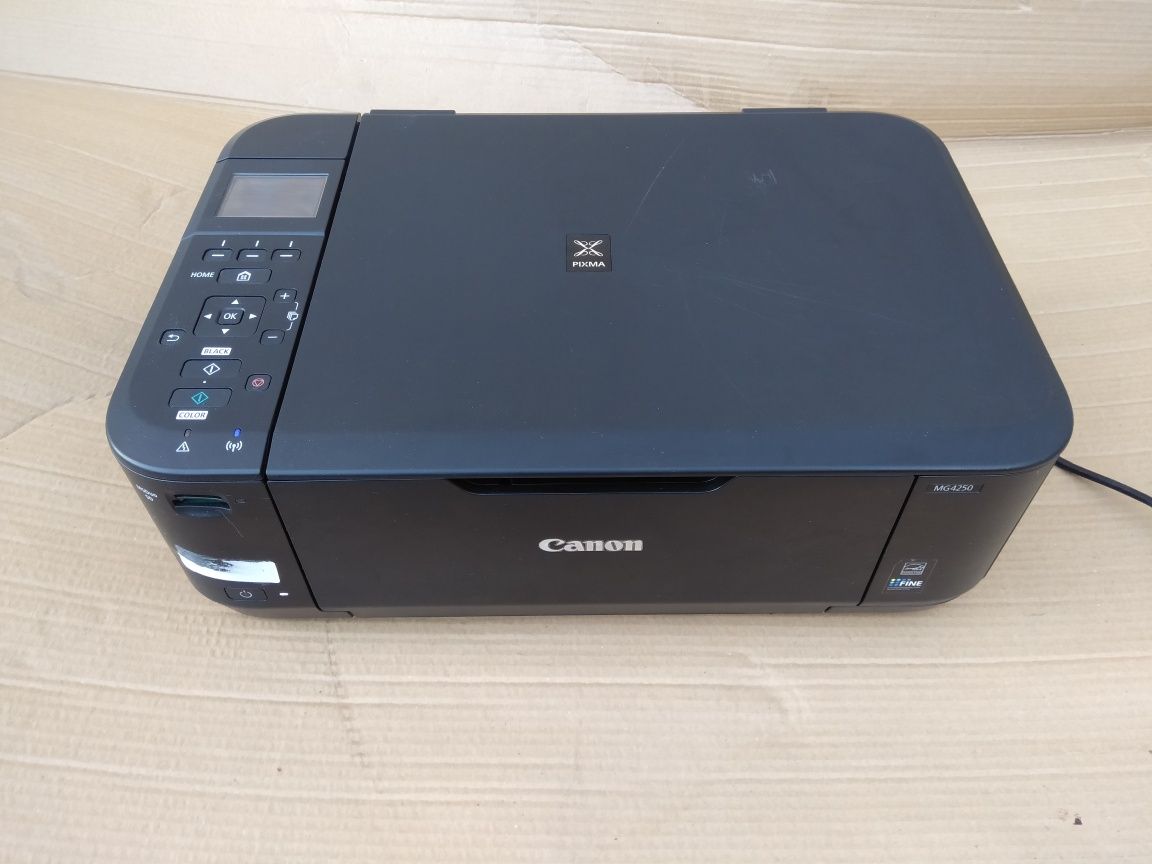 Impressora multifunções Canon Pixma MG4250 Wi-Fi com erro 5B02