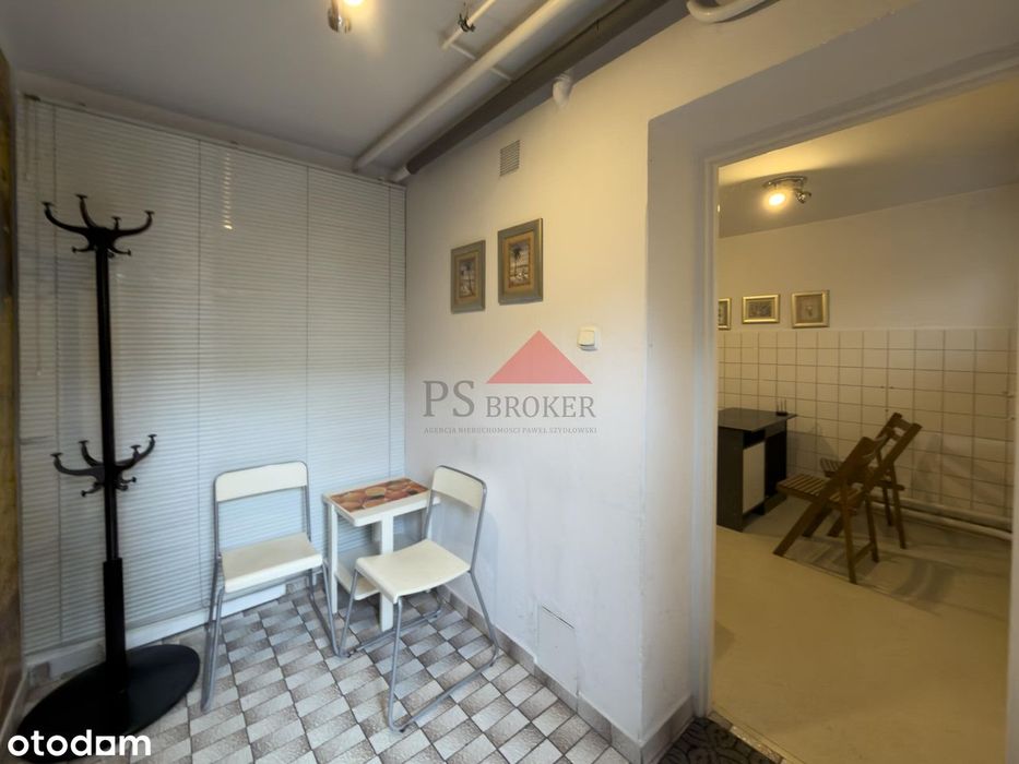 Gabinet 12 m² do wynajęcia – 2 pomieszczenia + toaleta