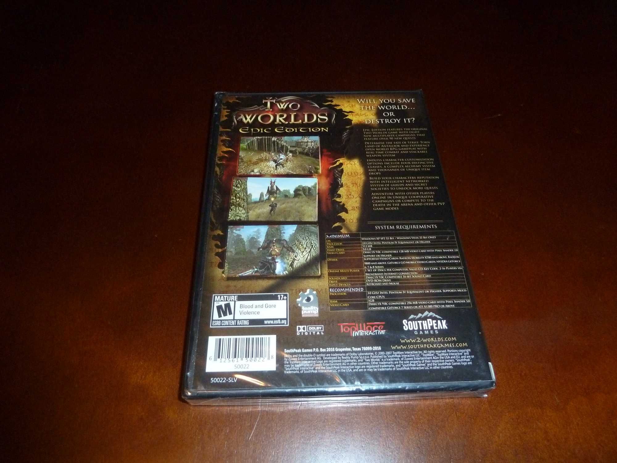 Two Worlds Epic Edition na PC, nowa, w folii, jedyna!