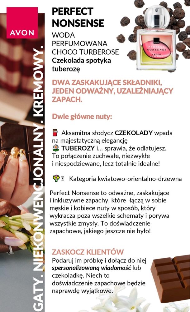 Zestaw wod Perfect Nonsense nowosc Avon