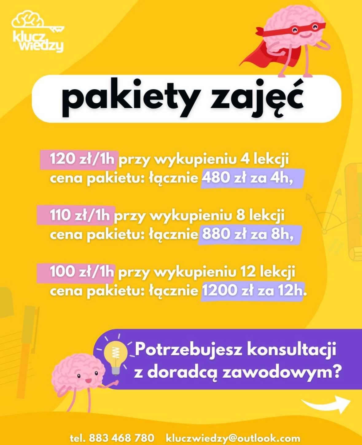 Korepetycje matematyka - online, matura, egzamin ósmoklasisty