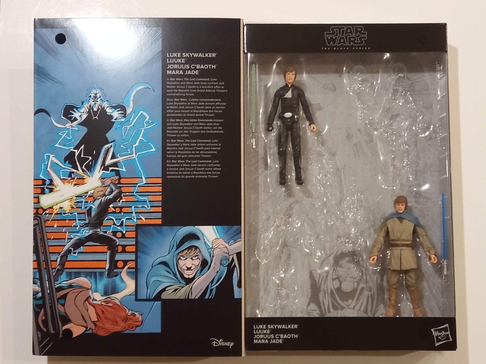 Star Wars Black Series Last Command Luke Skywalker x2