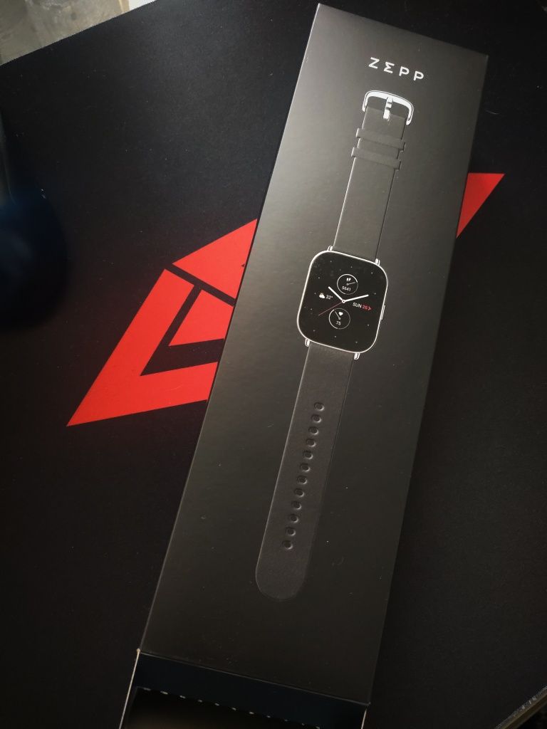 SmartWatch Amazfit Zepp E Square 43mm Polar Night Black