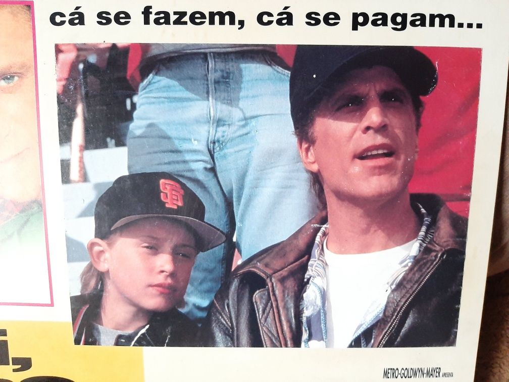 Cartaz de cinema Pai, Filho e Sarilho Macaulay Culkin