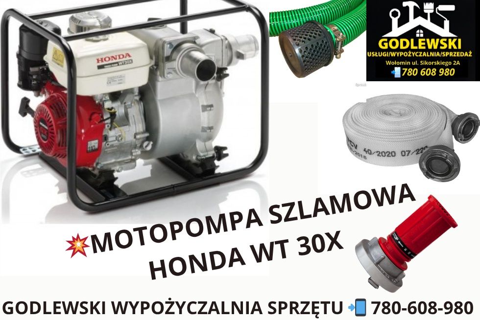 Wynajm Spalinowa zamiatarko odśnieżarka wypożyczalnia