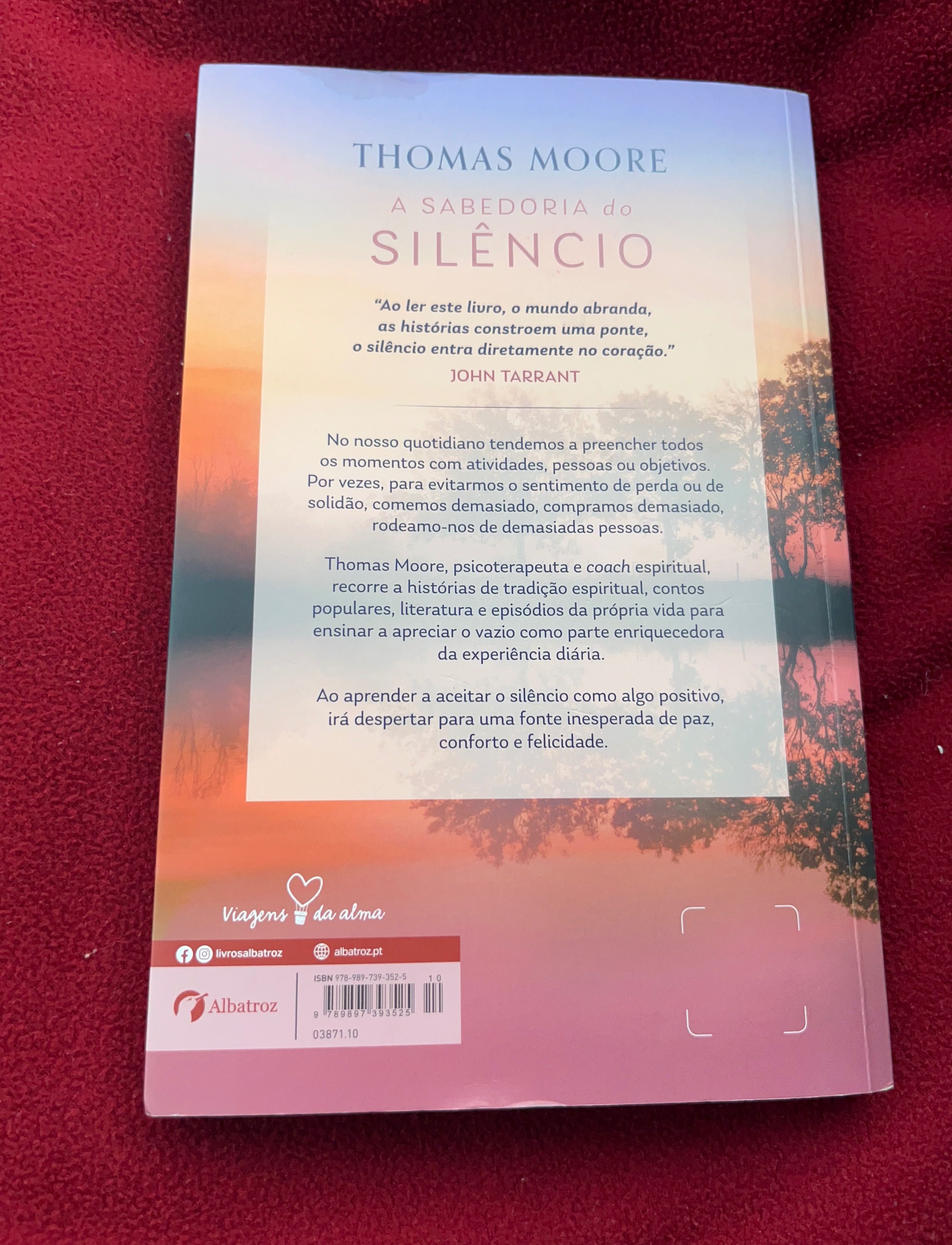 Livro a sabedoria do silêncio em ótimo estado
