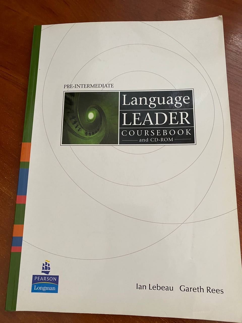 Language Leader workbook with Key and Audio CD + coursebook + CD-Rom