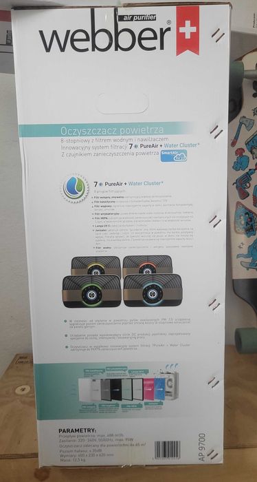 Oczyszczacz powietrza WEBBER AP9700 WI-FI