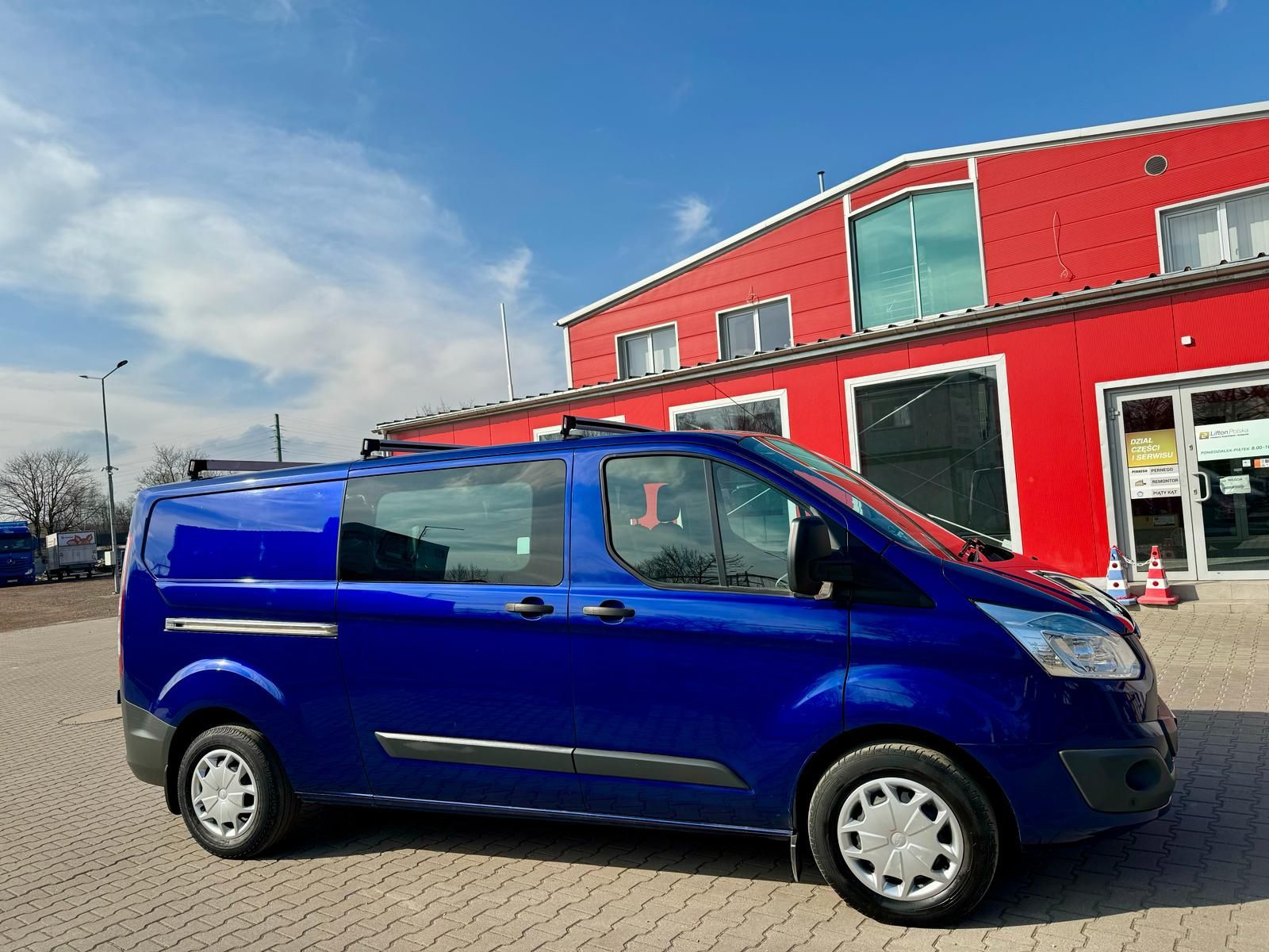 Ford transit custom 2016r  2.0 tdci 155km brygadówka