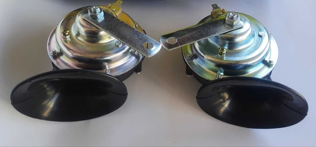 Сигнали Волга нові пара. Сигналы 12V  комплект 2шт