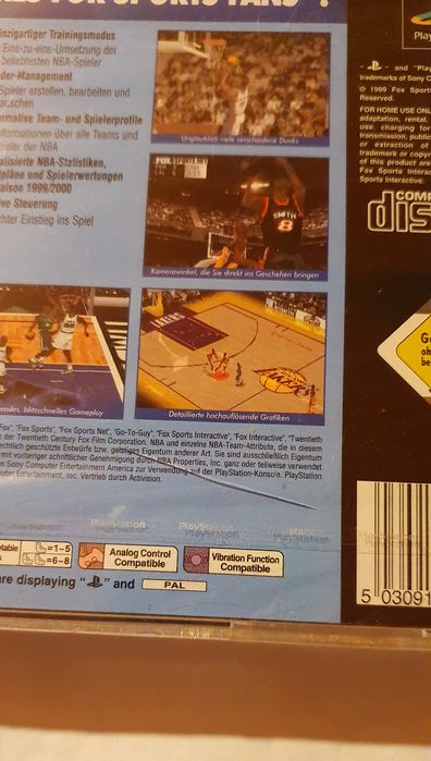 NBA Basketball 2000 (Selado) Playstation 1 PAL Jogo ps1 psx psone