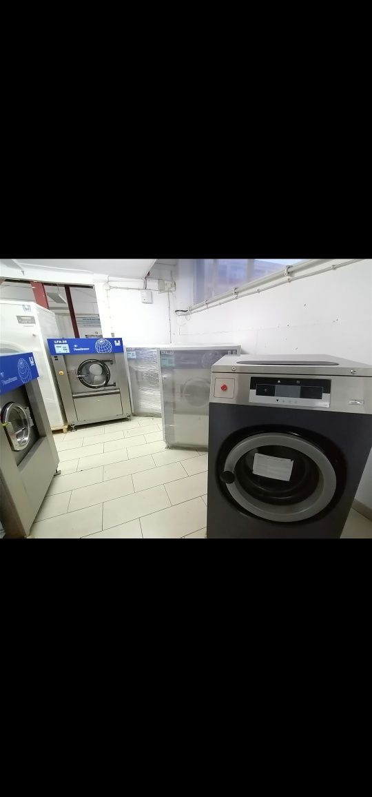Máquinas e Equipamentos de lavandaria industrial e Self service