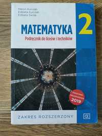 Matematyka rozszerzona  podręcznik klasa 2