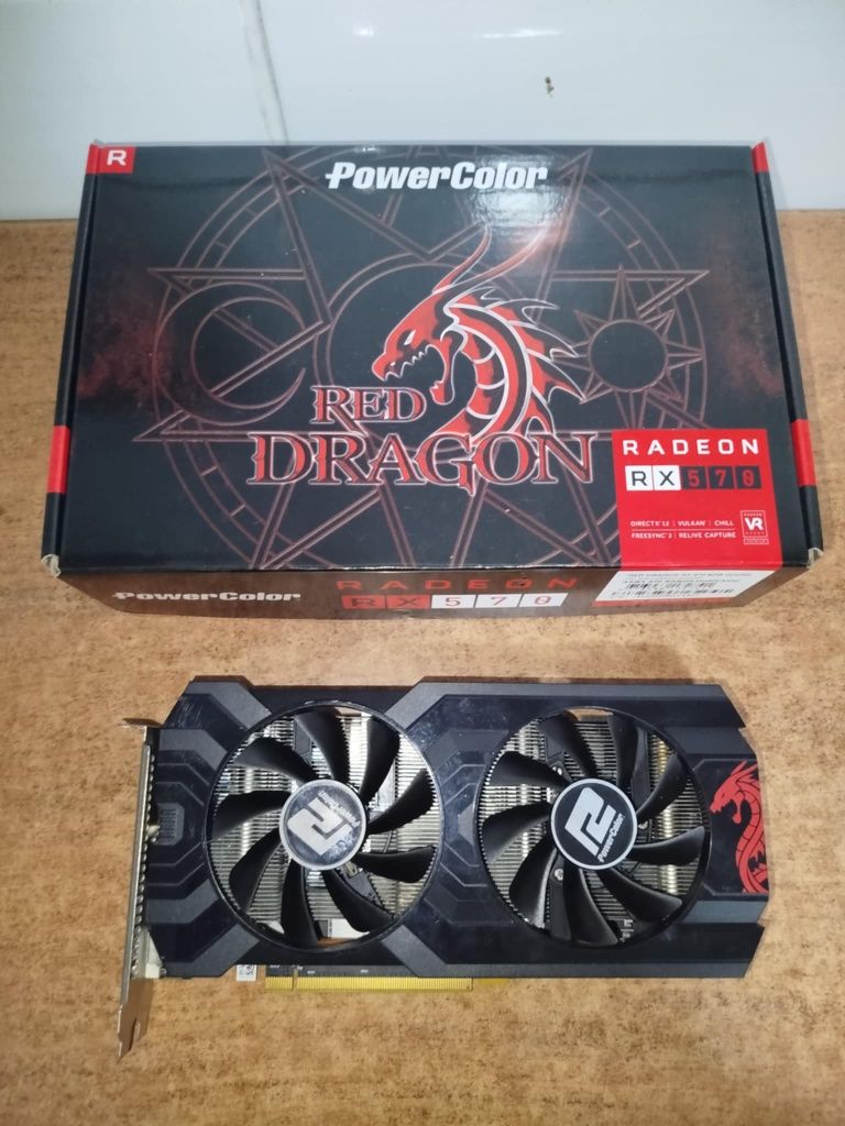 Placa Gráfica Rx570 8gb