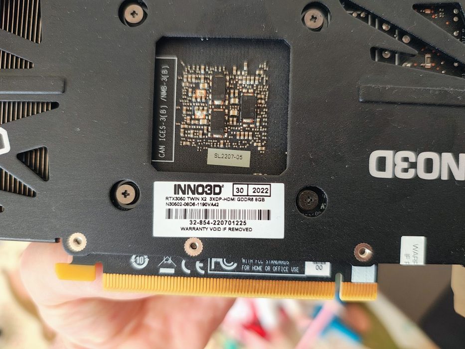 Inno3d twin x2 Rtx 3050 8gb