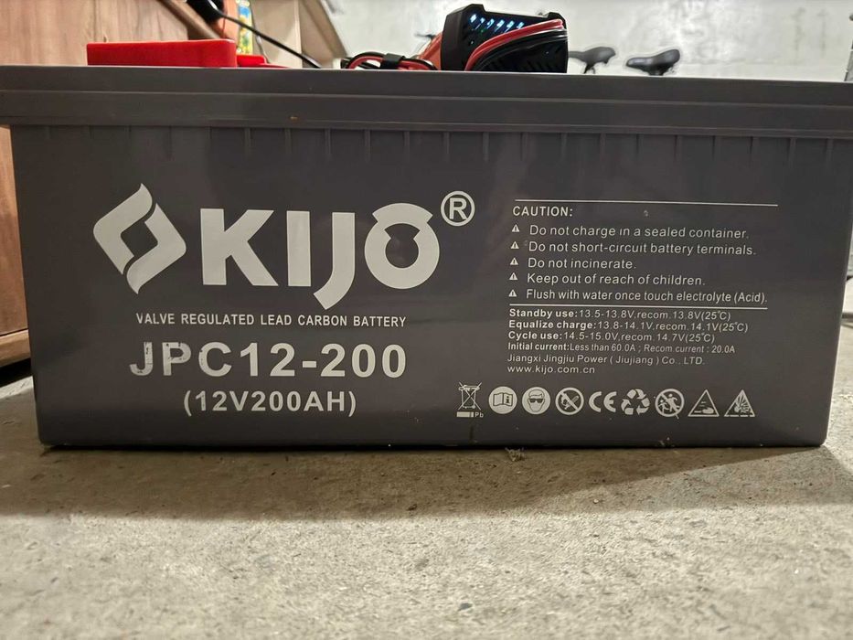 Аккумуляторы JPC 12-200. 12V200AH
