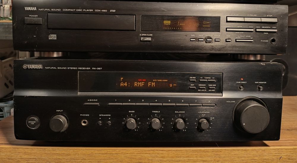 Zestaw stereo Yamaha . Sprawny. Pilot