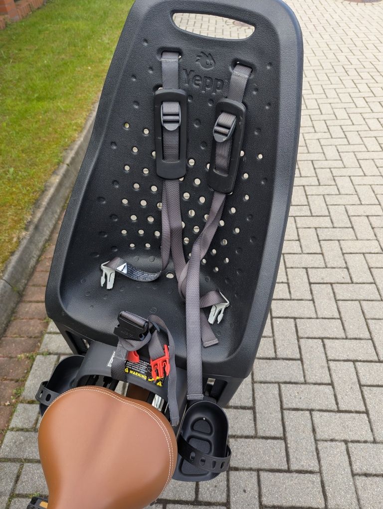 Rower miejski z siodełkiem dziecięcym Jepp