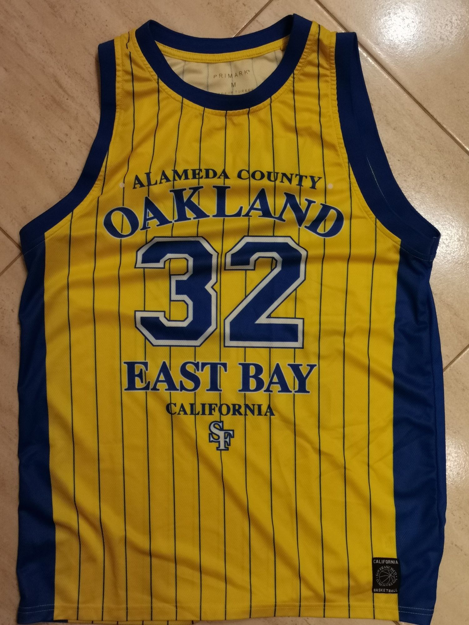 Mega koszulka koszykarska Oakland East Bay Primark bokserka M wysyłka