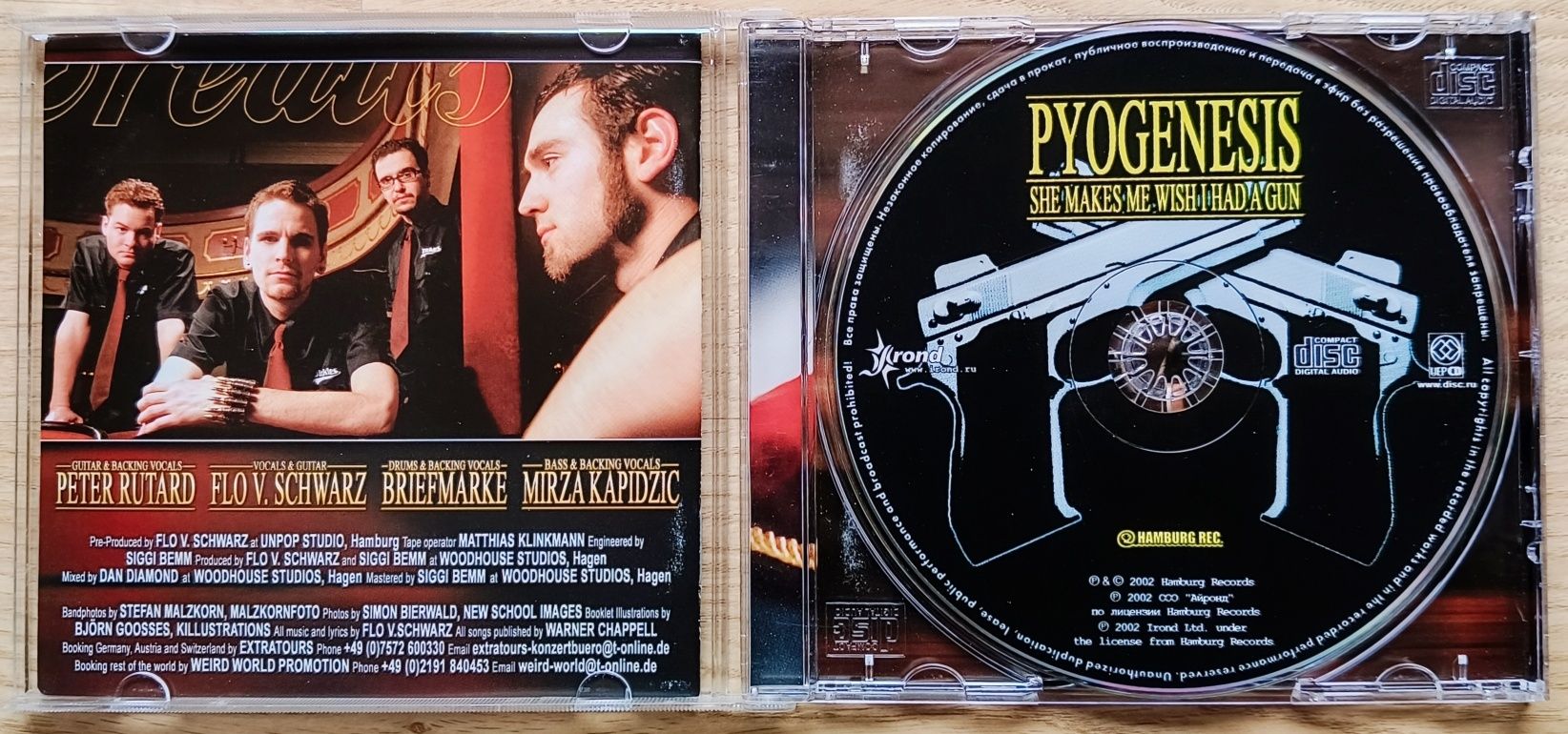 Pyogenesis - She Makes Me Wish I Had A Gun CD bonus