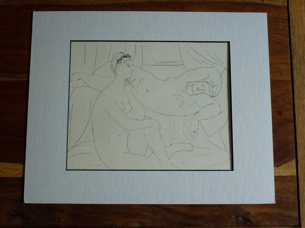 Pablo PICASSO - VOLLARD SUITE #143 - 1956 r.!