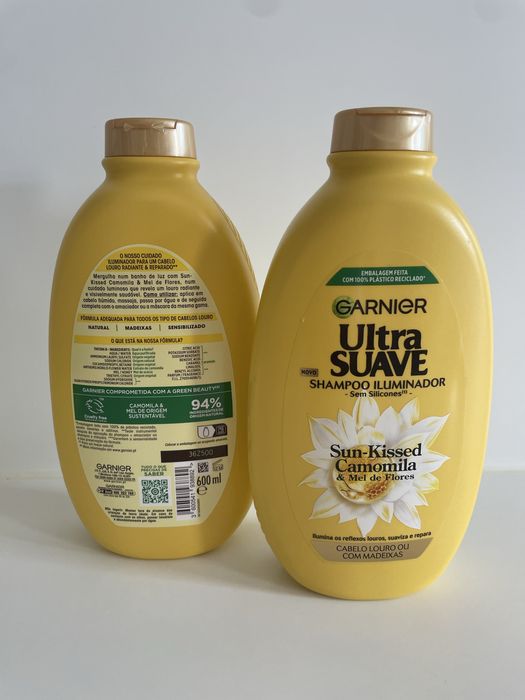 Shampoo Garnier de camomila