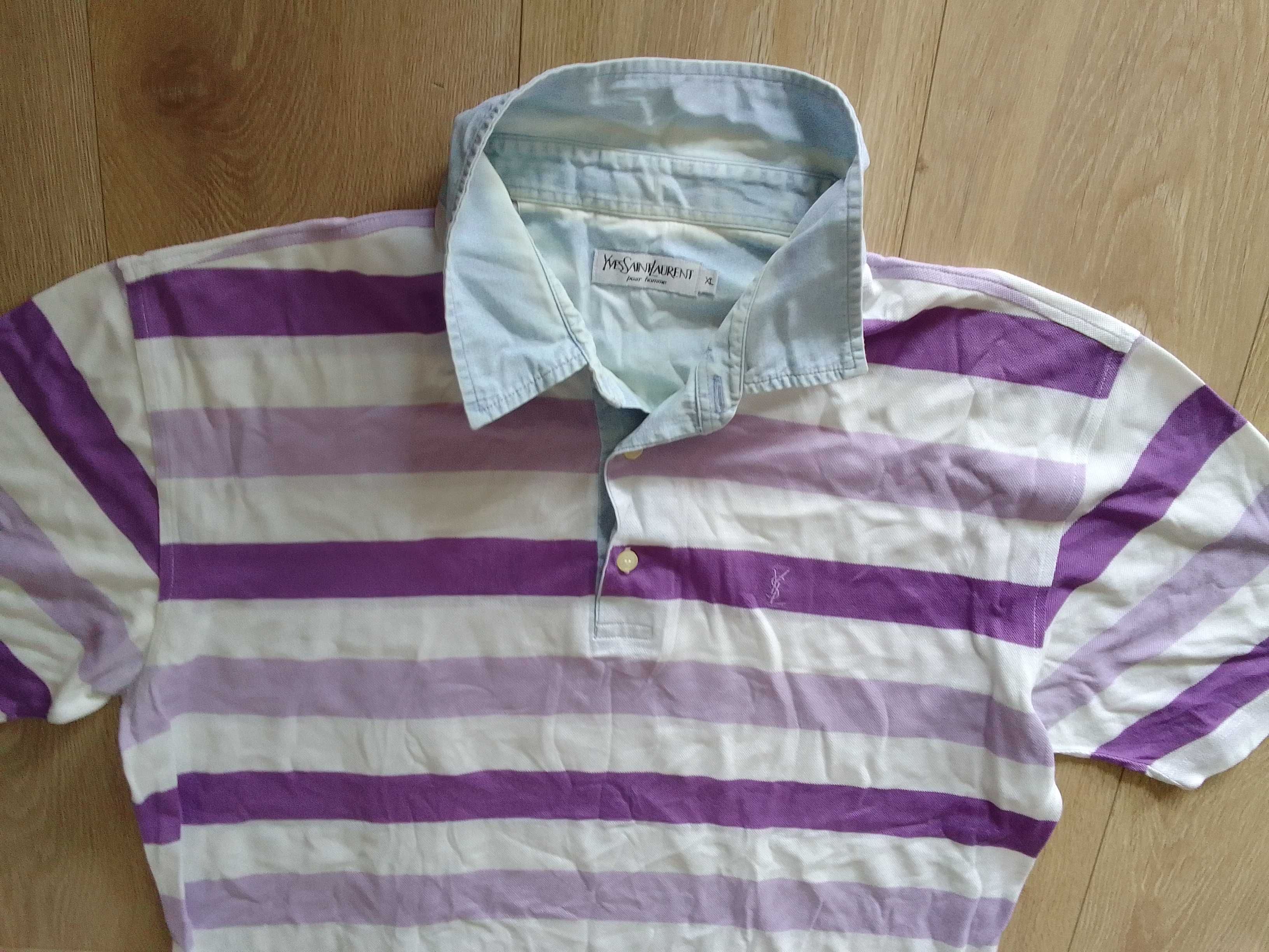 Koszulka polo ysl yves Saint Laurent XL