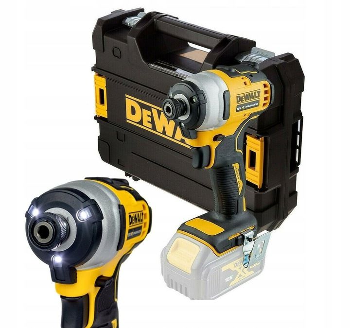 Zakrętarka Udarowa Dewalt Dcf809nt 190nm Xr 18v Kompaktowa Lekka W Wal